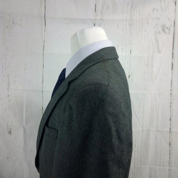 Mackenzie's 40R Gray Suit Blazer Sports Coat - Picture 3 of 8